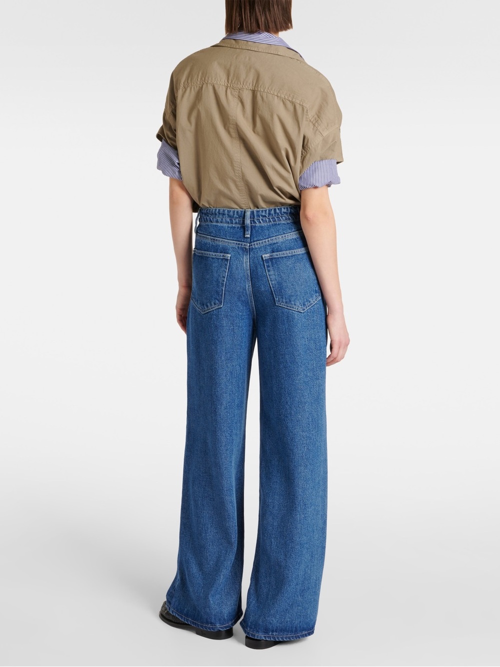 Frame high rise wide leg jeans - Picture 2 of 4